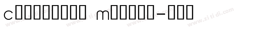 Charlonka Medium字体转换